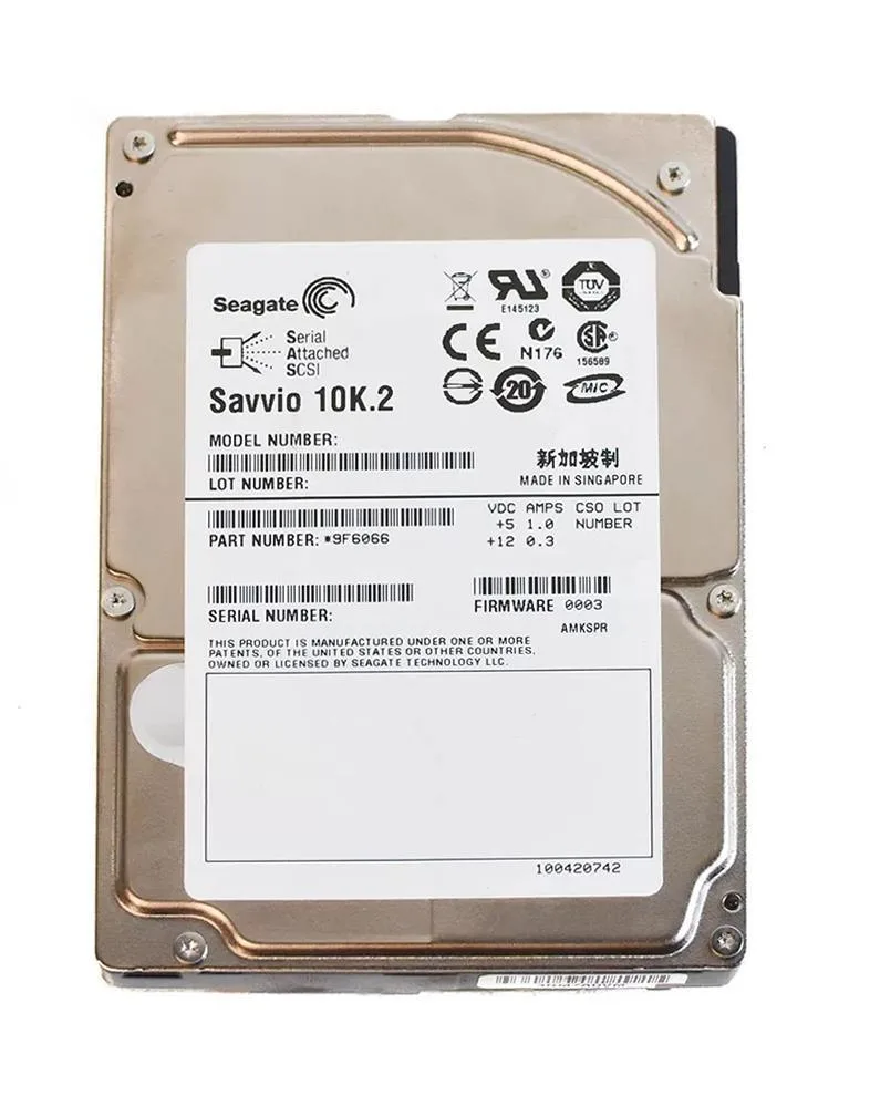 9F6066-048 - Seagate 146GB 10000RPM SAS 3Gb/s 16MB Cache 2.5-inch Hard Drive