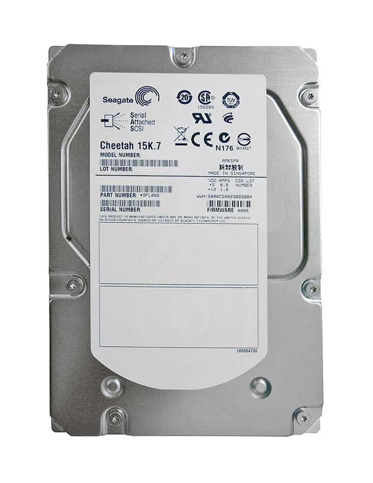 9FL066-090 - Seagate Cheetah 15K.7 300GB 15000RPM SAS 6Gb/s 16MB Cache 3.5-inch Hard Drive