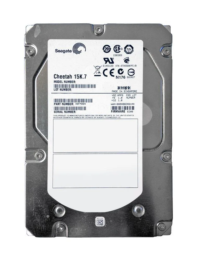 9FM004-008 - Seagate Cheetah 15K.7 450GB 15000RPM Fibre Channel 4Gb/s 16MB Cache (CE) 3.5-inch Hard Drive