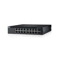 9PN0D - Dell PowerConnect X-Series X1018P 16 x Ports 10/100/1000 PoE + 2 x Gigabit SFP Layer 2 Managed Rack-Mountable Gigabit Ethernet Switch