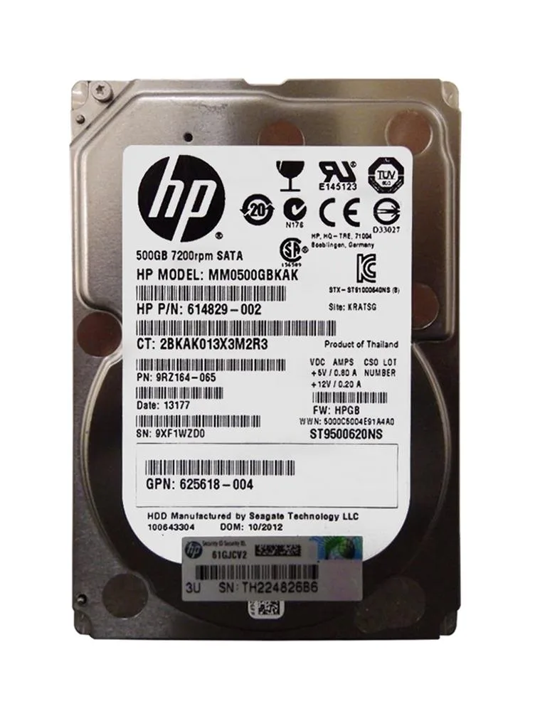 9RZ164-065 - Seagate Constellation.2 500GB 7200RPM SATA 6Gb/s 64MB Cache 2.5-inch Hard Drive
