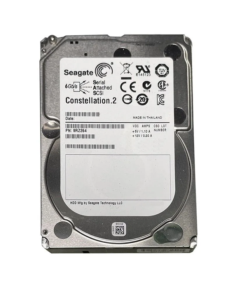 9RZ264-031 - Seagate Constellation.2 500GB 7200RPM SAS 6Gb/s 64MB Cache 2.5-inch Hard Drive