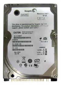 9S1038-508 - Seagate 80GB 5400RPM ATA-100 2.5-inch Laptop Hard Drive for Latitude D810