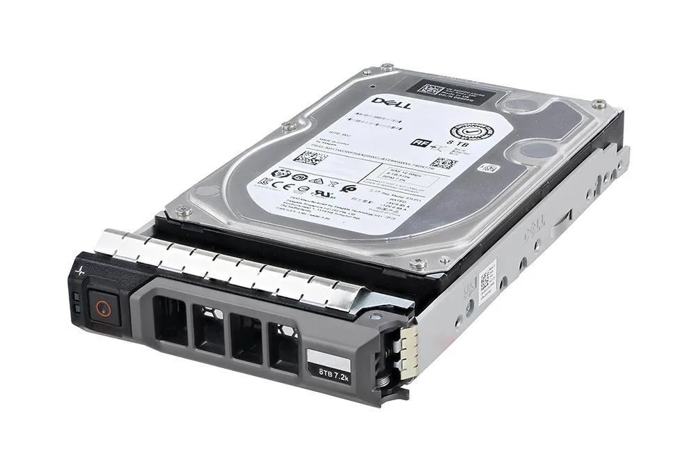9T8DH - Dell 8TB SATA 6Gb/s 7200RPM 512e 3.5-inch Hard Drive for 14Gen PowerEdge Server