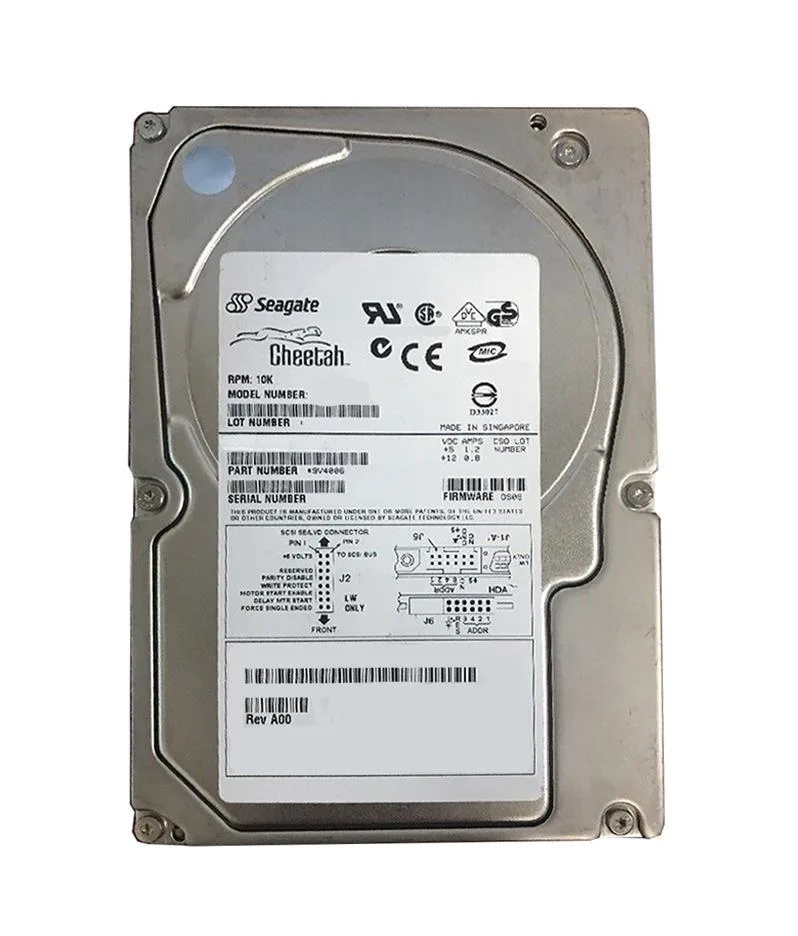 9V4006-085 - Seagate Cheetah 10K.6 36GB 10000RPM Ultra320 SCSI 8MB Cache 80-Pin 3.5-inch Hard Drive