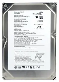 9W2933-302 - Seagate 120GB 7200RPM SATA 1.5Gb/s 3.5-inch Hard Drive