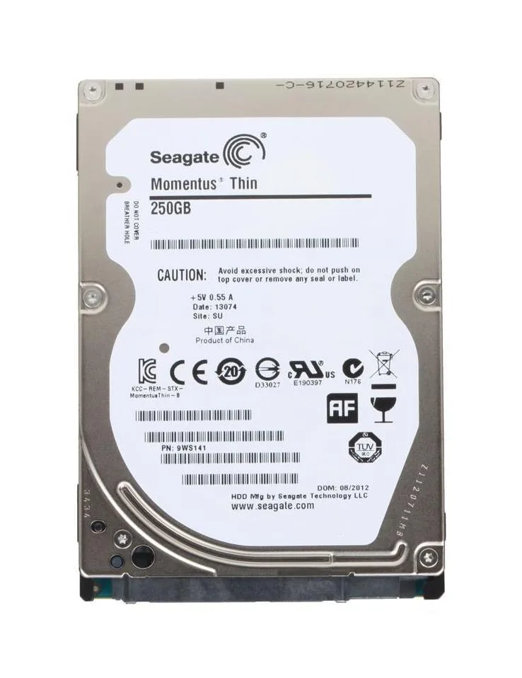9WS141-140 - Seagate 250GB 5400RPM SATA 3Gb/s 16MB Cache 2.5-inch Hard Drive