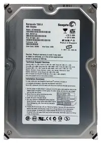 9Y7485-301 - Seagate 400GB 7200RPM ATA-100 3.5-inch Hard Drive