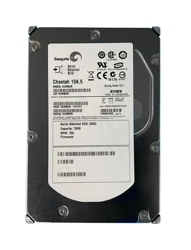 9Z3066-625 - Seagate Cheetah 15K.5 73.4GB 15000RPM SAS 3Gb/s 16MB Cache (CE) 3.5-inch Enterprise Hard Drive