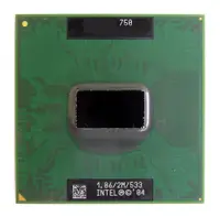 A000001730 - Toshiba 1.86GHz 533MHz FSB 2MB L2 Cache Socket H-PBGA479 / PPGA478 Intel Pentium M 750 1-Core Processor