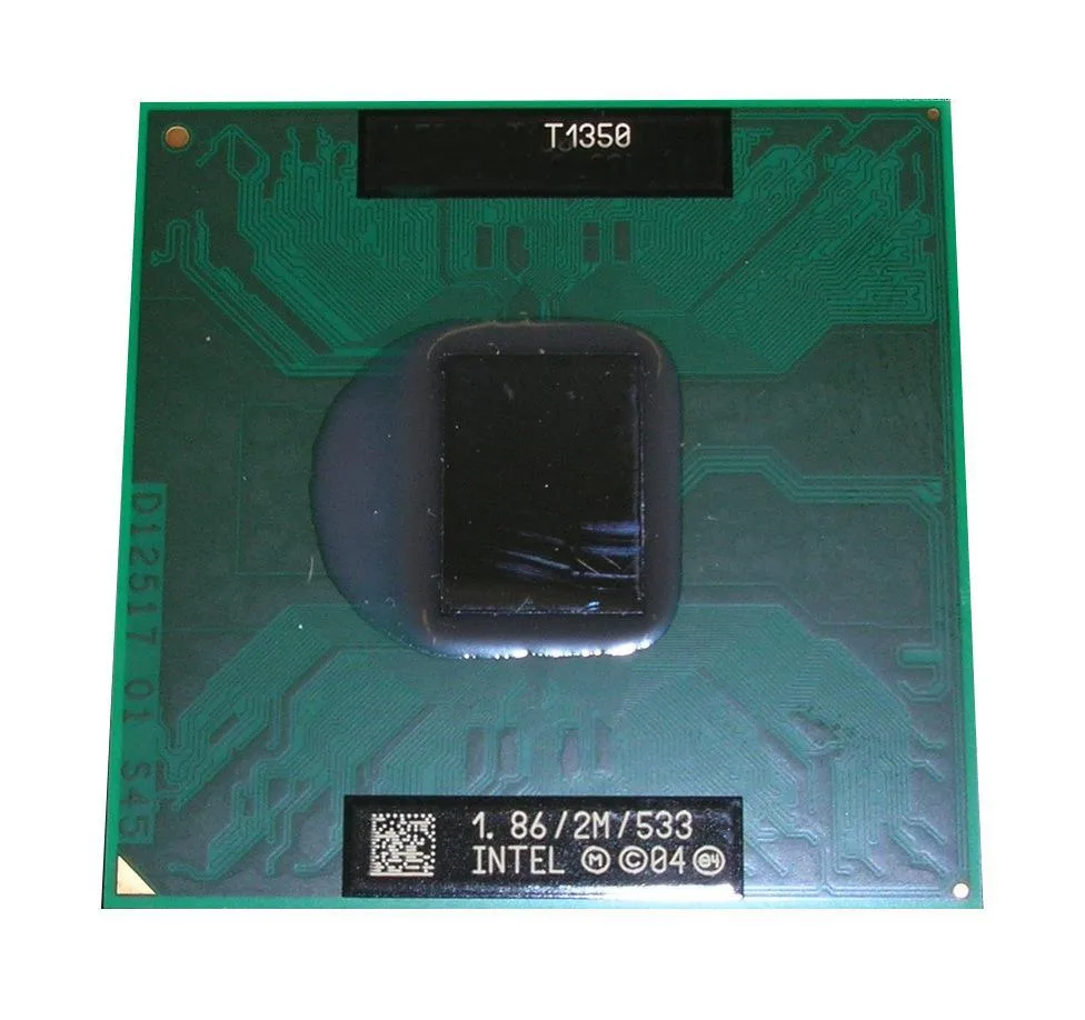 A000006830 - Toshiba 1.86GHz 533MHz FSB 2MB L2 Cache Socket PPGA478 Intel Core Solo T1350 1-Core Processor