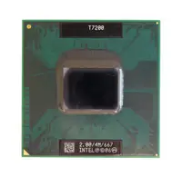 A000006890 - Toshiba 2.00GHz 667MHz FSB 4MB L2 Cache Socket PBGA479 / PPGA478 Intel Core 2 Duo T7200 Dual Core Processor