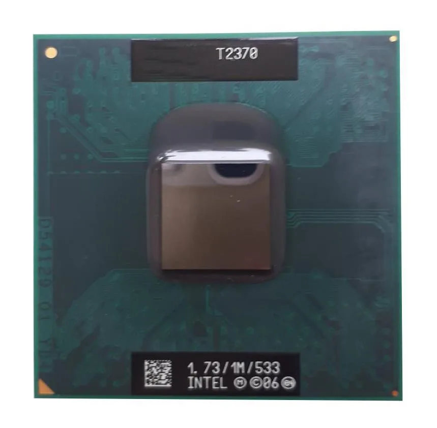A000018690 - Toshiba 1.73GHz 533MHz FSB 1MB L2 Cache Socket PPGA478 Intel Pentium T2370 Dual Core Processor