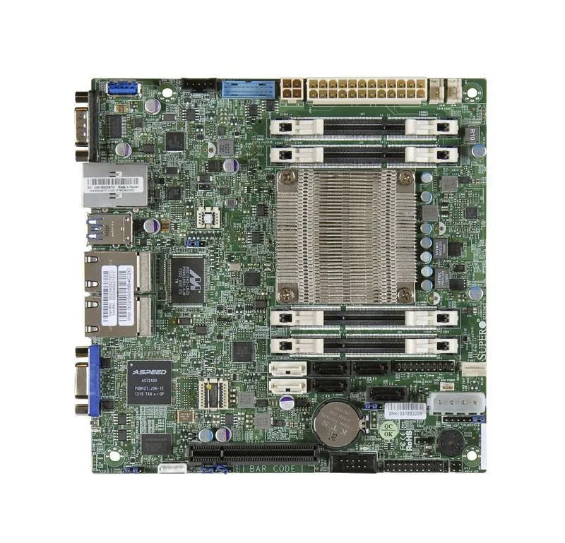 A1SAI2550FO - SuperMicro Intel Atom C2550 DDR3 SATA3 / USB3.0 4GB Ethernet Mini-itx System Board (Motherboard)