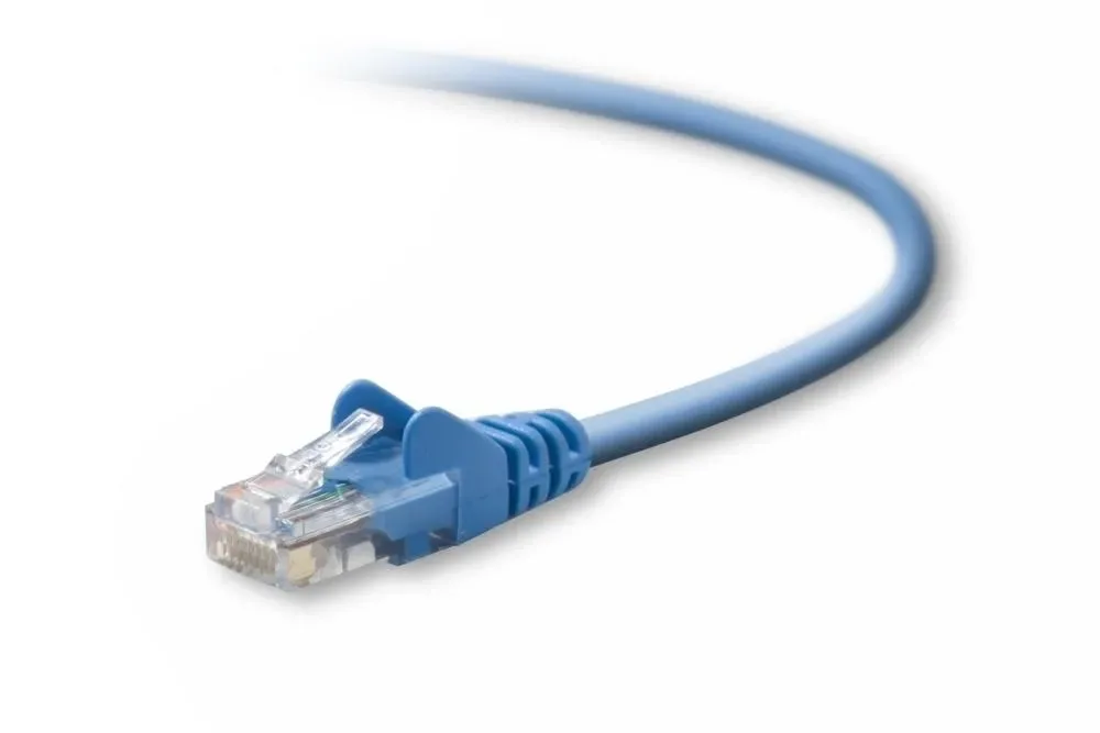 A3L791-06-BLU-S - Belkin 6ft Cat5e RJ45 Netwotk Patch Cable (Blue)