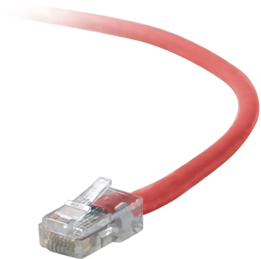 A3L791-07-RED - Belkin 7ft Cat5e Snagless Network Patch Cable (Red)