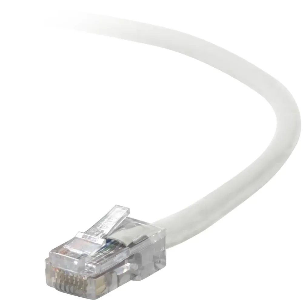 A3L791-07-WHT - Belkin 7ft Cat5e Snagless Network Patch Cable (White)