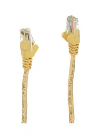 A3L791-07-YLW - Belkin 7ft Cat5e Snagless Network Patch Cable (Yellow)