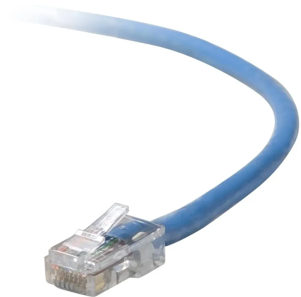 A3L791-08-BLU - Belkin 8ft Cat5e RJ45 Network Patch Cable (Blue)