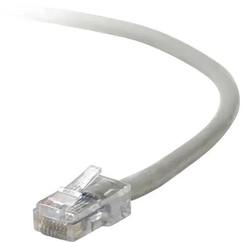 A3L791-08 - Belkin 8ft Cat5e RJ45 Network Patch Cable (Gray)