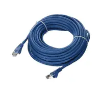 A3L791-14-BLU-A1 - Belkin 14ft Cat5e RJ45 Snagless Network Patch Cable (Blue)