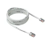 A3L791-14-WHT - Belkin 14ft Cat5e RJ45 Snagless Network Patch Cable (White)