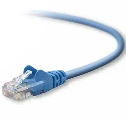 A3L791-15-BLU - Belkin 15ft Cat5e Snagless Network Patch Cable (Blue)