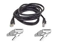 A3L791B10M-BLK - Belkin 10M Cat5e RJ45 Network Patch Cable (Black)