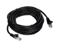 A3L791B10M-BLKS - Belkin 10M Cat5e RJ45 Network Patch Cable (Black)