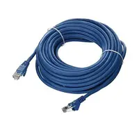 A3L791B25-BLU-S - Belkin 25ft Cat5e RJ45 Snagless Network Patch Cable (Blue)