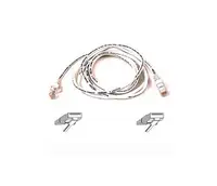A3L791B50CM-WHS - Belkin 50CM Cat5e RJ45 Network Patch Cable (White)