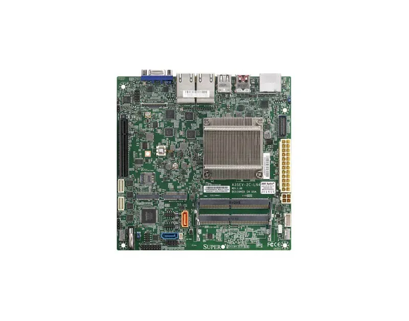 A3SEV-2C-LN4 - Supermicro MiniATX Intel Atom x6211E DDR4 FCBGA-1493 Motherboard