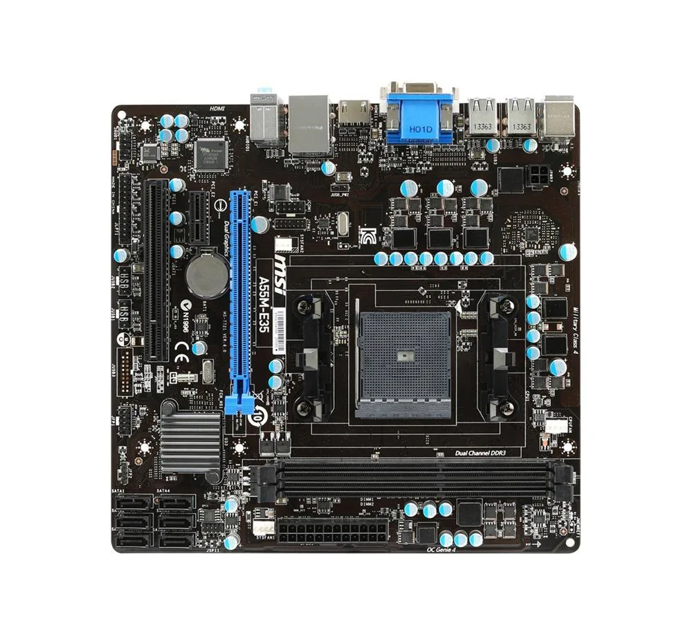 A55M-E35 - MSI Desktop Motherboard AMD A55 Chipset Socket FM2+