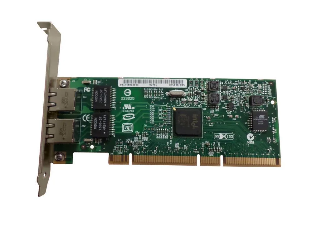 HP A7012-60601 2 x Ports 1000Base-T LAN PCI-X Server Network Adapter Card