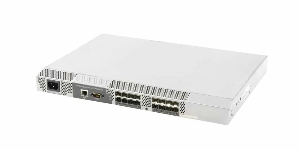 HP A7984A#ABA StorageWorks 43563 4GB Fibre Channel 4/8 Ports Base SAN Switch
