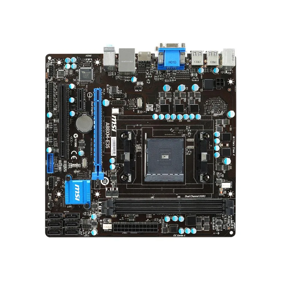 A88XM-E35 - MSI Desktop Motherboard AMD A88X Chipset Socket FM2+