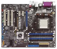 A8N-SLI - ASUSTeK Desktop Board Athlon 64, Athlon 64 FX, Athlon 64 X2 Dual-Core, Sempron nVIDIA nForce4 SLI Socket 939 4GB DDR DRAM 400 MHz, 333 MHz, 266 MHz ATX