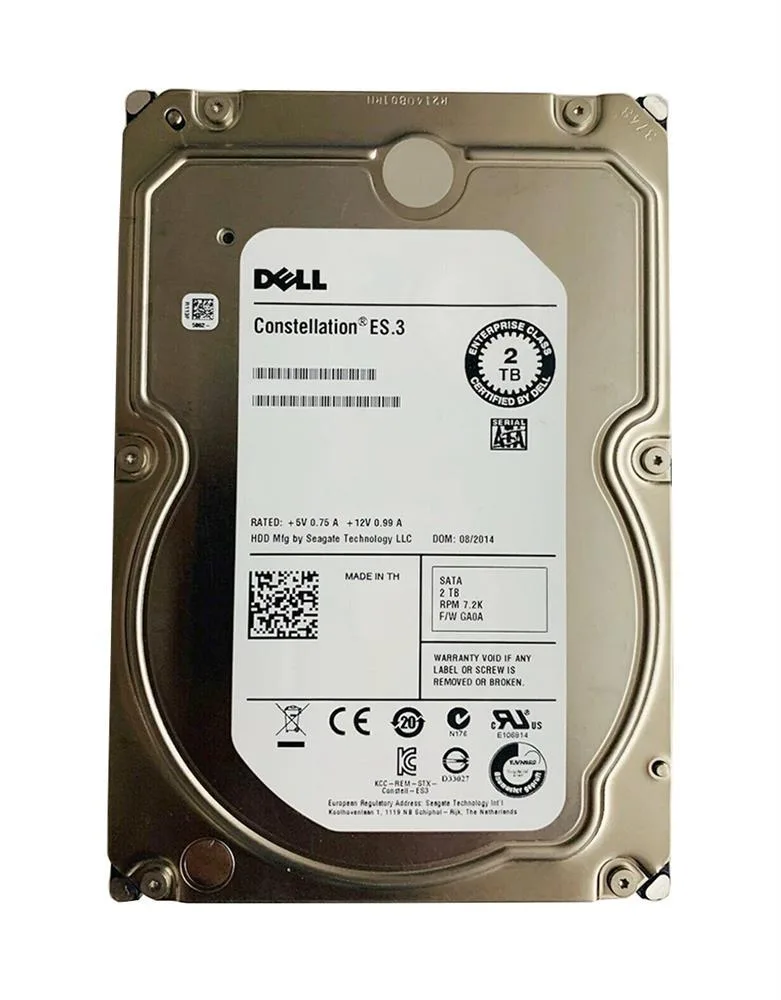 A9583721 - Dell (Seagate Label) 2TB SATA 6Gb/s 5.4K RPM 128MB Cache 2.5-inch Solid State Drive