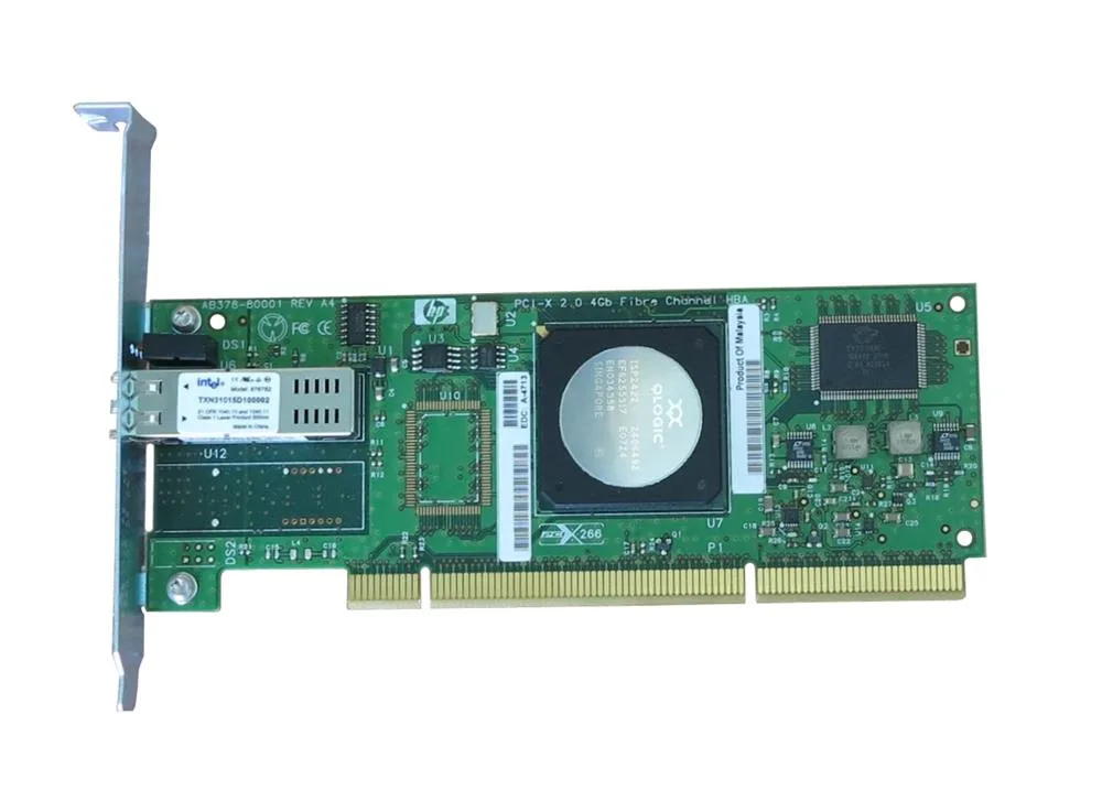 AB378-80001 - HP QLogic Single-Port Fibre Channel 4Gb/s PCI-X 2.0 Host Bus Adapter