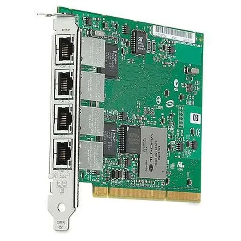 HP AB545B 4 x Ports 1000BAse-T 1Gb/s RJ-45 Gigabit Ethernet PCI-X Network Adapter Card