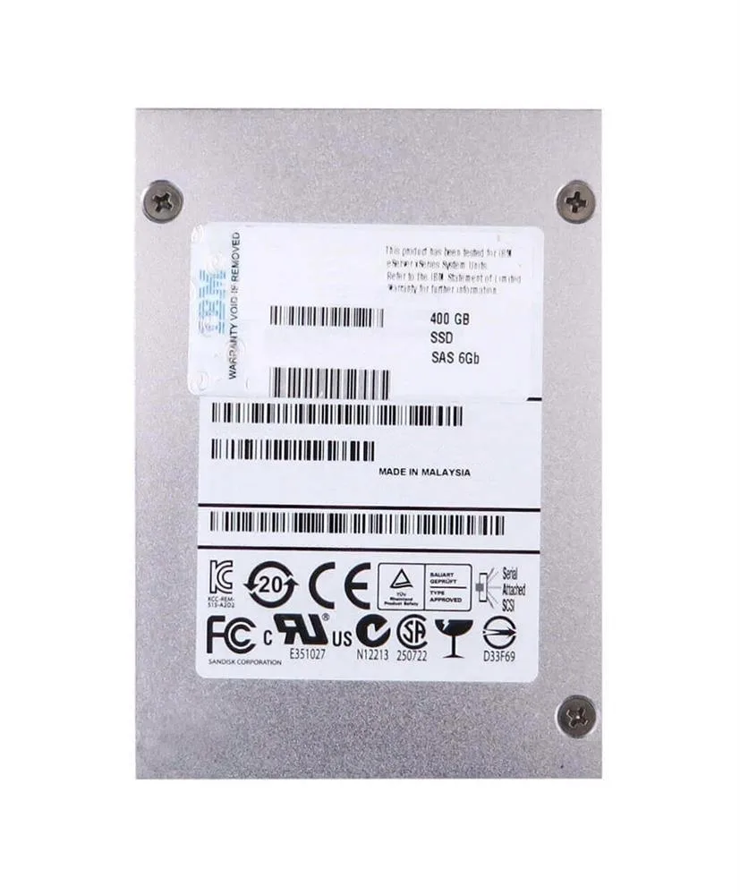 AC91-2078 - IBM 400GB 2.5-inch Solid State Drive