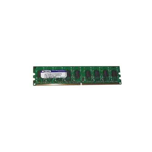 ACT2GEU72T8G667S - Actica 2GB DDR2-667MHz PC2-5300 ECC Unbuffered CL5 240-Pin DIMM 1.8V Dual Rank Memory Module