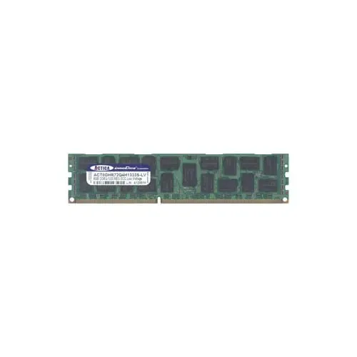 ACT8GHR72Q4H1333S-LV - Actica 8GB DDR3-1333MHz PC3-10600 ECC Registered CL9 240-Pin DIMM 1.35V Dual Rank Memory Module