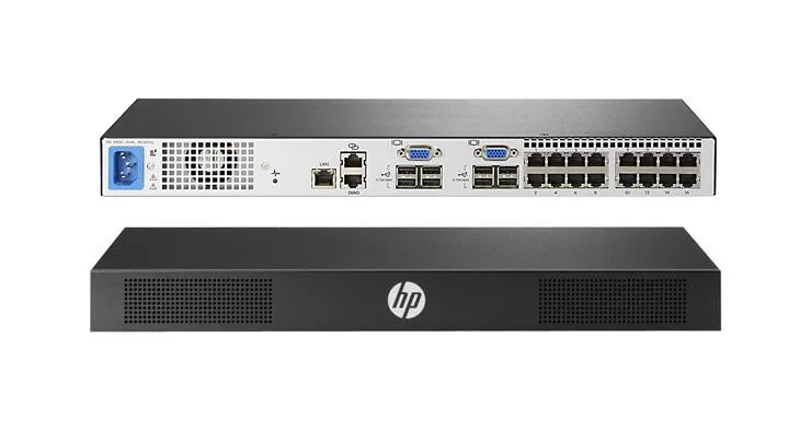 AF652A - HP KVM Console G3 Switch 0x2x16 KVM Switch 16 Ports