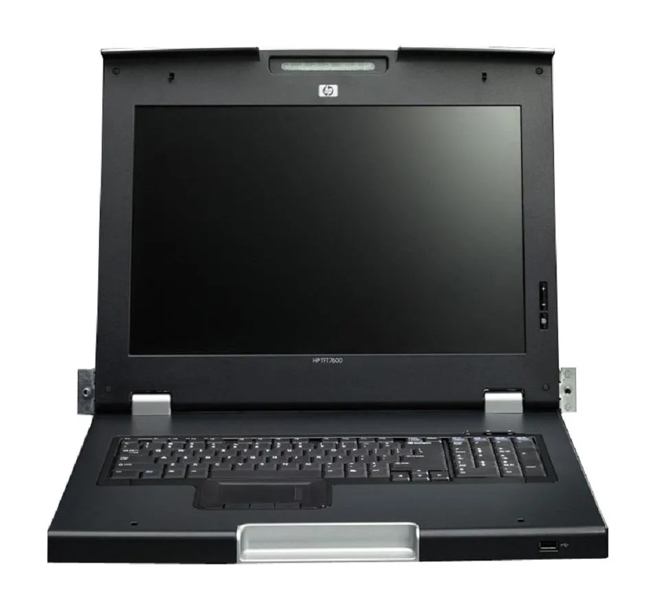 AG052A - HP TFT7600 RKM Console 17-inch LCD Full Keyboard TouchPad 1U