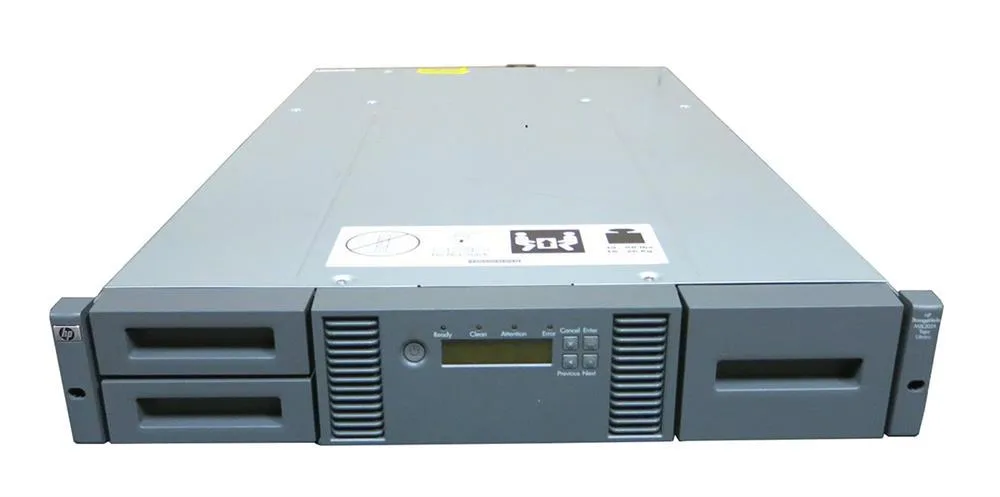 AG115A - HP StorageWorks MSL2024 LTO Ultrium 960 Tape Library 9.6TB (Native) / 19.2TB (Compressed) SCSI