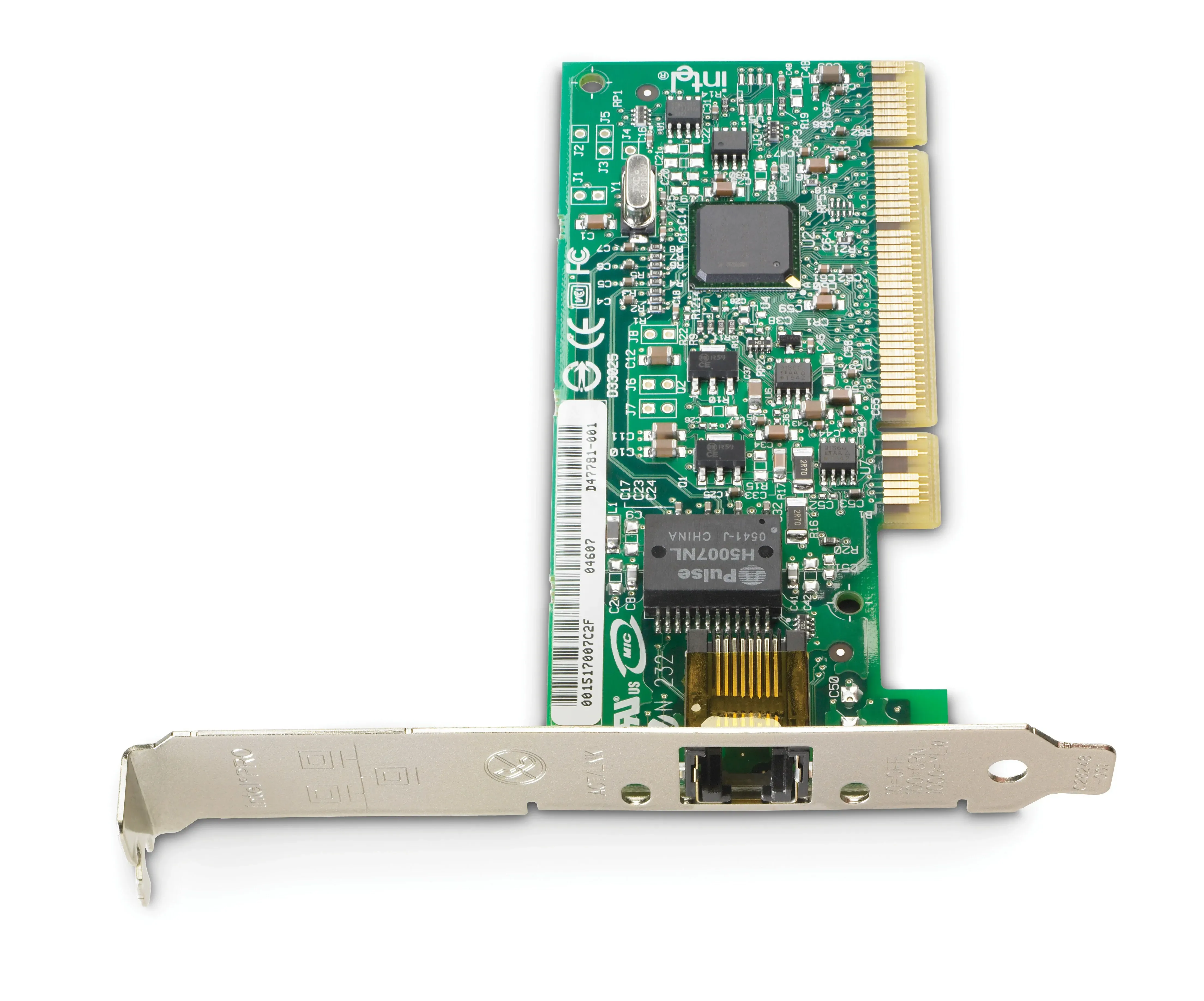 AG393AA - HP Intel Pro 1000 Gt PCI-Express 10/100/1000Base-T Copper Based Gigabit Ethernet LAN Adapter Card (413888-001)