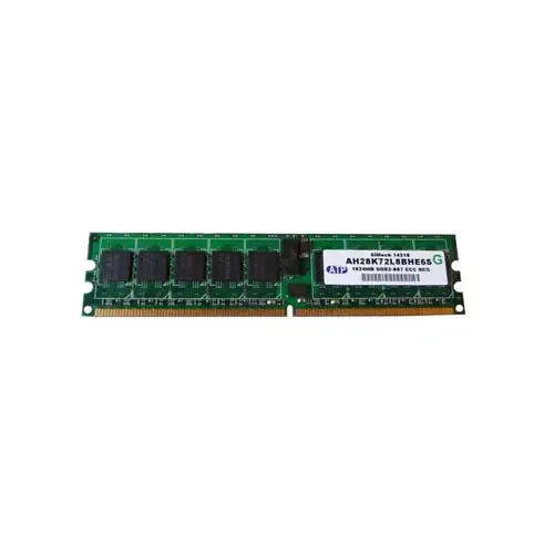 AH28K72L8BHE6S - ATP 1GB DDR2-667MHz PC2-5300 ECC Registered CL5 240-Pin DIMM 1.8V Single Rank Memory Module