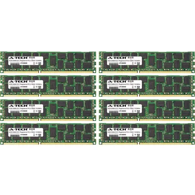HP AH375AR#0D1 32GB Kit (4 X 8GB) PC3-10600 DDR3-1333MHz ECC Registered CL9 RDIMM Dual-Rank Memory