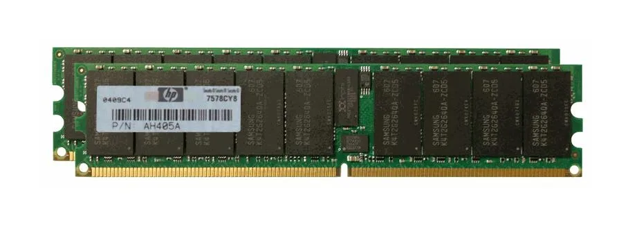 AH405A - HP 32GB Kit (4 X 8GB) DDR2-533MHz PC2-4200 ECC Registered CL4 240-Pin DIMM 1.8V Memory